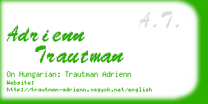 adrienn trautman business card